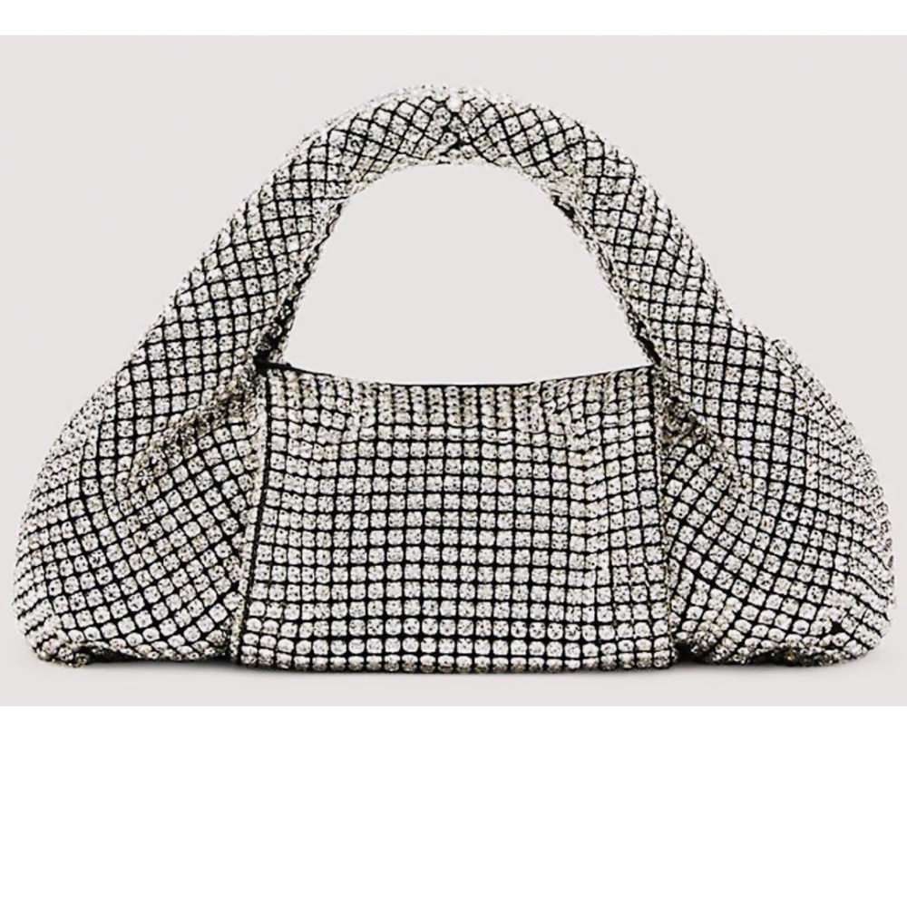Stuart Weitzman Crystal mini Moda bag NWB